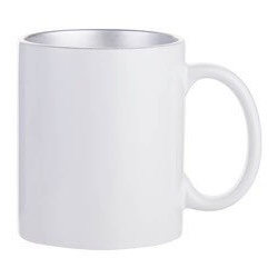 Sublimation Mug - Metallic Silver Inner