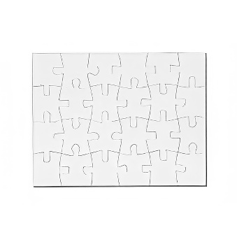 Puzzle do sublimacji - 24 elementy 18x13 cm