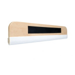 Wooden squeegee with felt 120 cm
