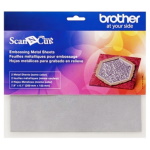 Embossing metal sheets for Brother CM/SDX plotters - silver - 2 pieces