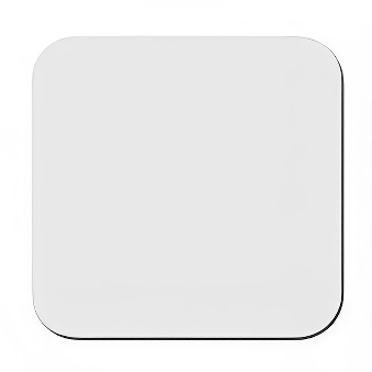 Podkładka korkowa do sublimacji - kwadratowa 9,7x9,7 cm - 25 sztuk