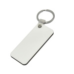 MDF keychain - rectangular - 10 pieces