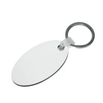 MDF keychain - oval - 10 pieces