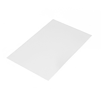 Tabliczka metalowa do nadruku termotransferowego, sublimacji, DTF i graweru - biała błyszcząca, 200 x 150 mm