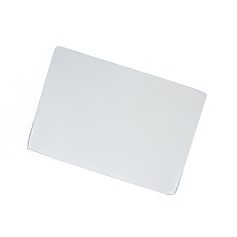 Magnes aluminiowy prostokątny do kalkomanii 5,5x7 cm