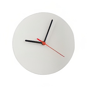 Zegar z MDF do sublimacji i graweru biały 20 cm