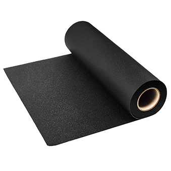 Folia HeatFlex brokatowa piaskowa czarna