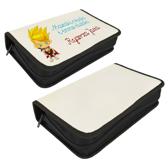 Foldable pencil case for sublimation - 5 pcs