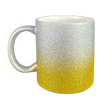 Glitter sublimation mug