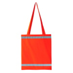 Reflective shopping bag - long handles - 10 pieces