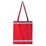 Reflective shopping bag - long handles - 10 pieces