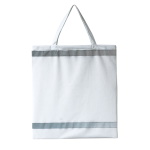 Reflective shopping bag for sublimation - short handles - 10 pieces