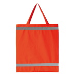 Reflective shopping bag - short handles - 10 pieces