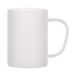 Frosted glass sublimation mug