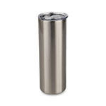 Tumbler mug with straw for sublimation and engraving