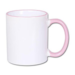 Sublimation Mug - Rim and Handle Coloured