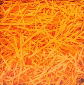Wypełniacz papierowy do paczek pomarańczowy neon, pomarańczowo-neonowy, 5 kg, kolor - pomarańczowo-neonowy
