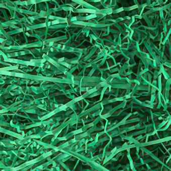 Wypełniacz papierowy do paczek zielony ciemny, ciemnozielony, 1 kg, kolor - ciemnozielony