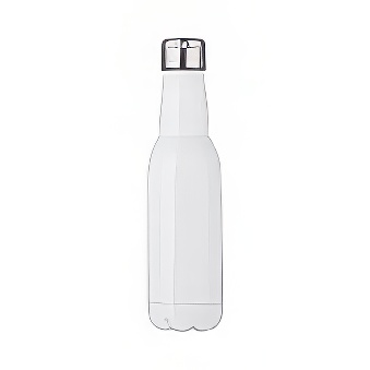 Metalowa butelka termiczna do sublimacji i graweru, kolor - biały, 500 ml