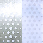 Segmented heat transfer reflective tape - dots