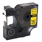 Taśma Black on Yellow (19 mm x 7 m) Dymo 45808 Zamiennik