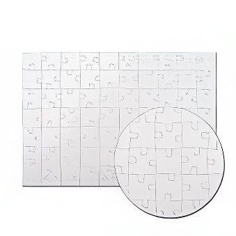 Puzzle do sublimacji - 70 elementów 28x19 cm