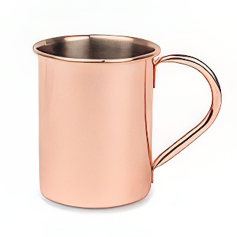 Kubek metalowy do sublimacji i graweru miedziany 330 ml