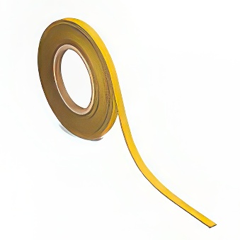 Pasek magnetyczny suchościeralny żółty, 1 cm x 10 m