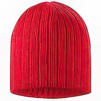 Czapka zimowa , kolor - czerwony, 740 g/m2