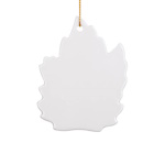 Zawieszka ceramiczna do sublimacji - liść