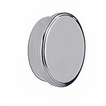 Okrągły magnes neodymowy srebrny, 30 mm