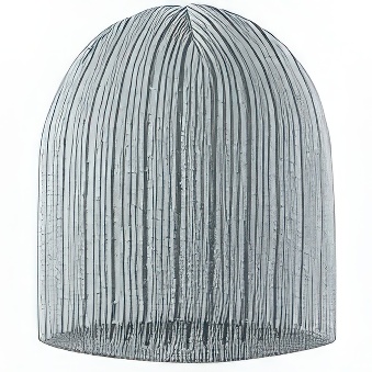 Czapka zimowa , kolor - jasnoszary, 740 g/m2