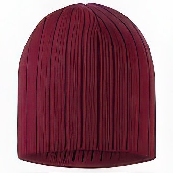 Czapka zimowa , kolor - bordowy, 740 g/m2