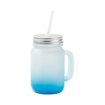 Glass sublimation Mason Jar mug