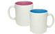 Mugs with pearl color inside
