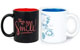 Laser engraving mugs