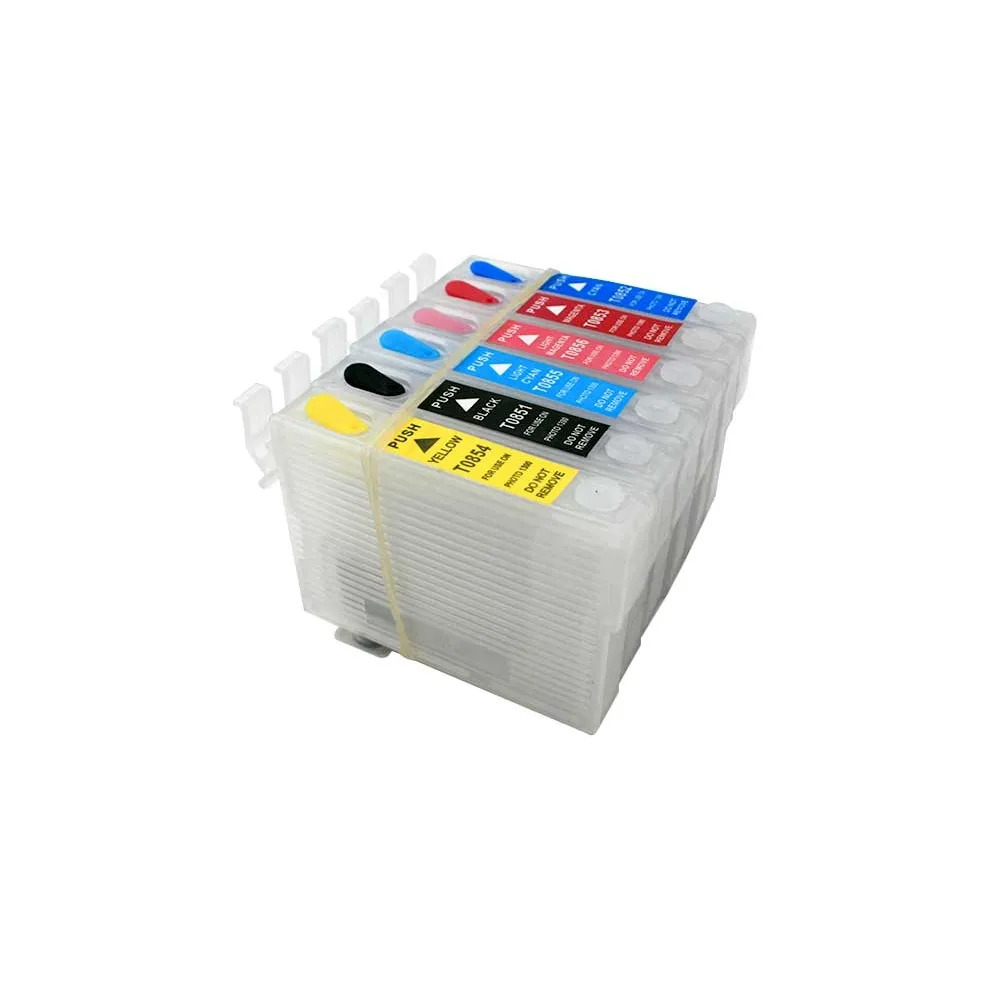 Zestaw pustych kartridży do drukarek DTF Epson1390/ Inkone/ Galaxy WWCMYBk