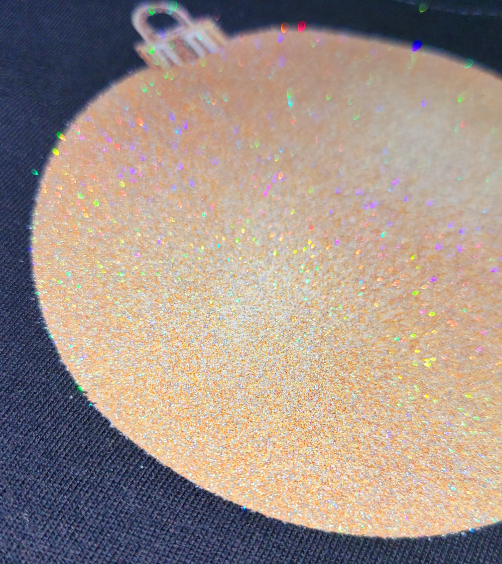 Brokatowa folia transferowa DTF Glitter