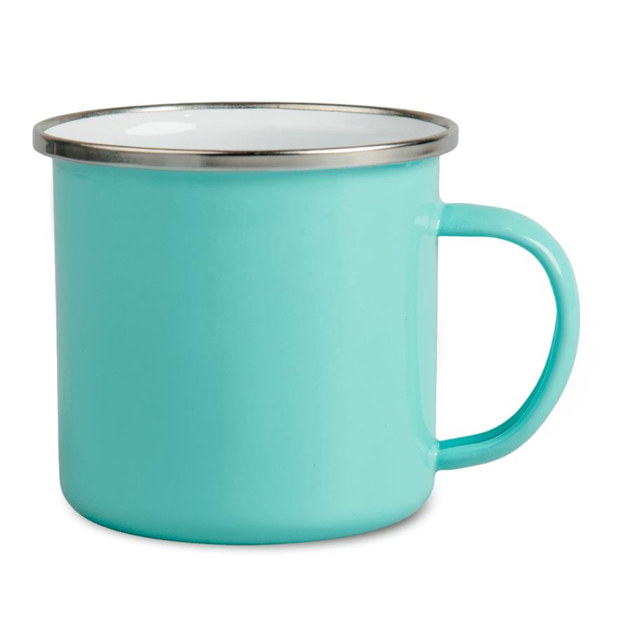 Enamel steel mug for sublimation