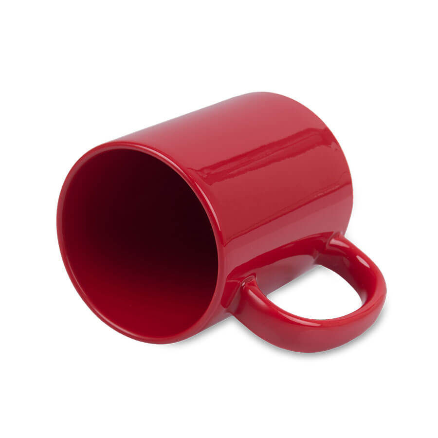 Glossy, colored sublimation mug