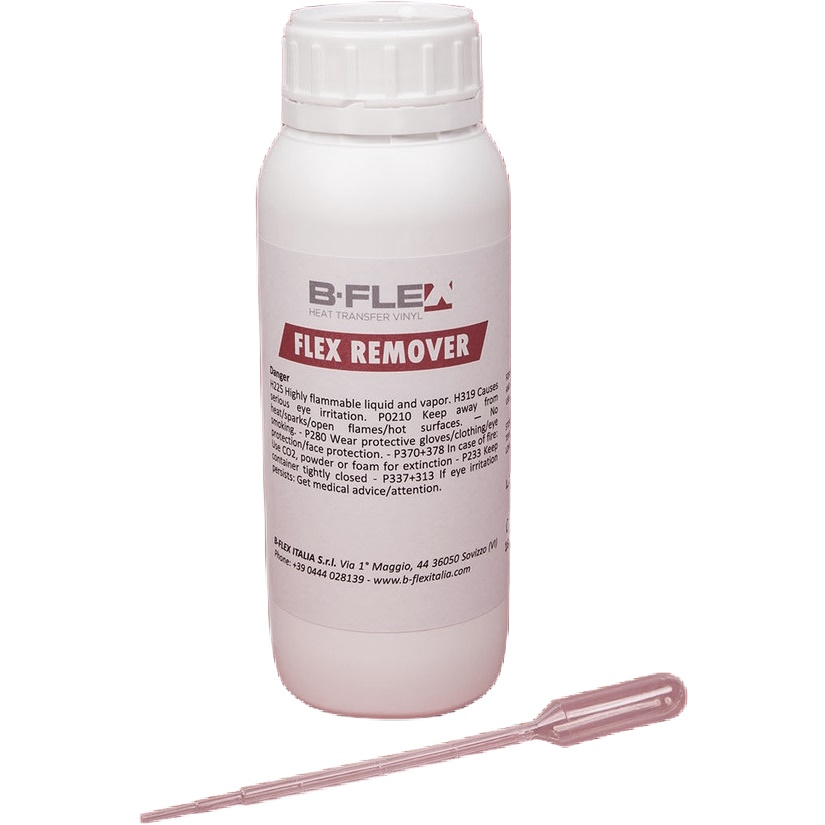 Flex and flock films remover