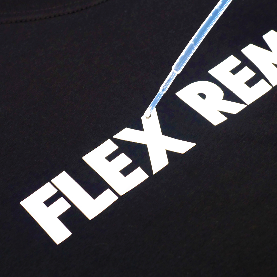 Flex and flock films remover