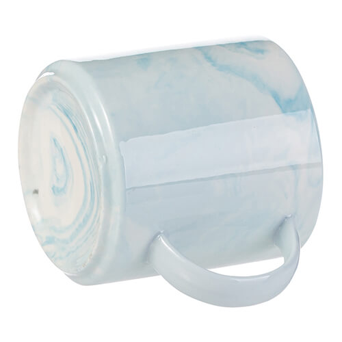 Stackable marble mug for sublimation