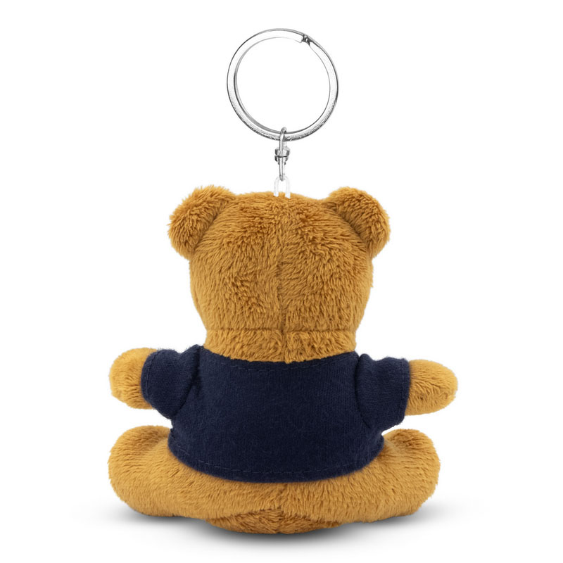 Teddy bear keychain with a printable T-shirt
