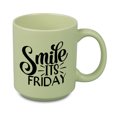 Color matte mug for sublimation