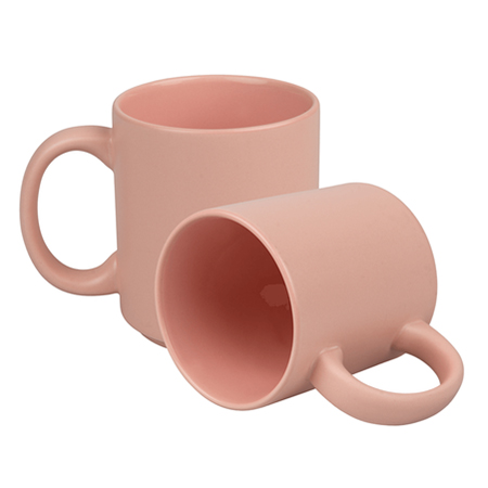 Color matte mug for sublimation