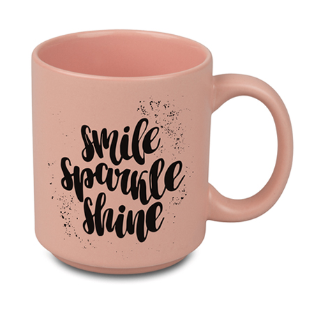 Color matte mug for sublimation
