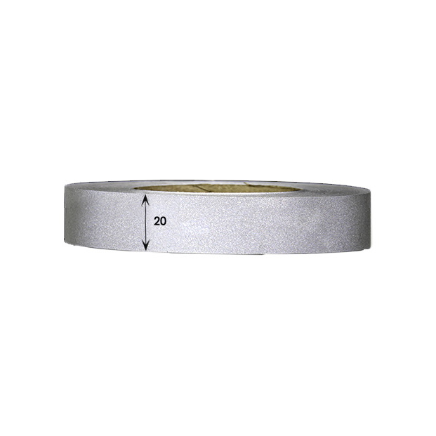 Reflective tape for sewing in