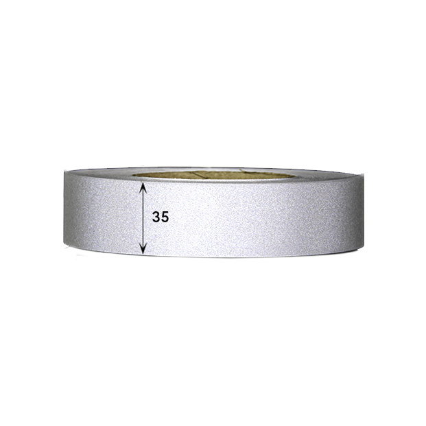 Reflective tape for sewing in