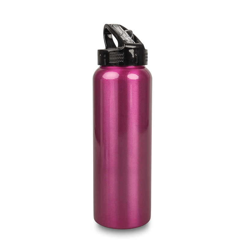 Metal bottle with mouthpiece for sublimation